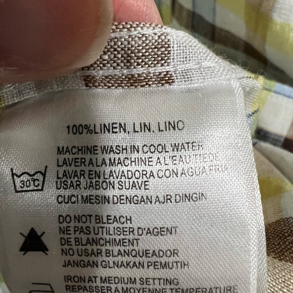 100% linen Collection Report man shirt! - Picture 6 of 6